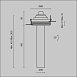 Встраиваемый светильник Technical Focus T C140TRS-L200-7W3K-BBS - фото