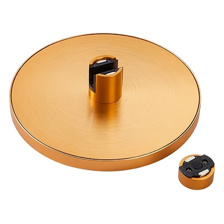 Магнитный трековый светильник FARM Золотистый LED 1*10W 3000K 520Lm Ra80 120 IP20 D168x ST818.206.12 - фото