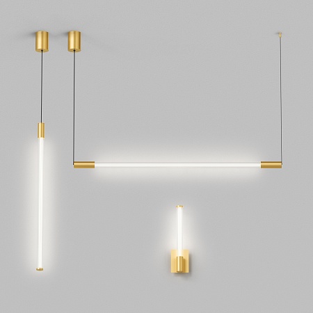 Потолочный подвесной светильник Denkirs DK4314-BR - фото