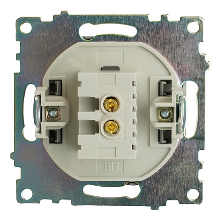 Розетка 2-местная USB (механизм), 250В, 2,1А, серия Катрин, графит, GLS10-7115-06 - фото