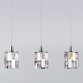 Подвесной акцентный светильник Eurosvet 50101/3 хром