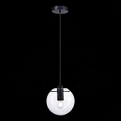 Подвес ST-Luce Черный/Прозрачный E27 1*60W SL1056.403.01