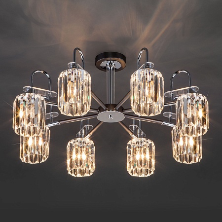 Потолочный светильник Eurosvet 70090/8 графит - фото