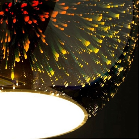 Подвесная люстра ARTE LAMP A3215SP-1BK - фото