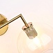 Бра Rh Utilitaire Globe Shade Double Sconce Brass Imperiumloft 123273-22 - фото
