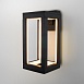 Уличный настенный светодиодный светильник Frame LED IP54 1527 TECHNO LED черный Elektrostandard - фото