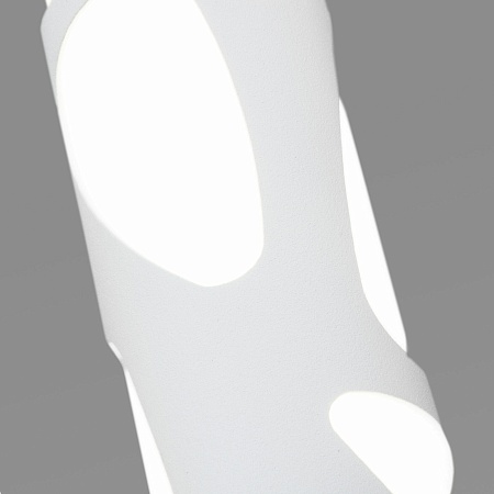 Подвесной акцентный светильник DLR037 12W 4200K белый матовый - фото