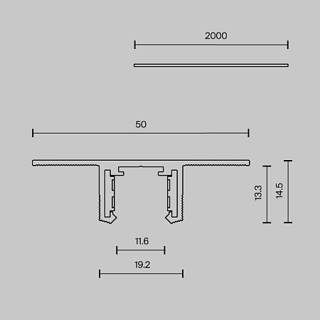 Шинопровод Technical TRX239-422.12B - фото