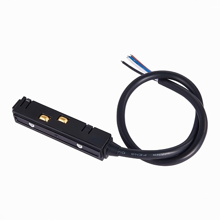 Ввод питания для магнитного шинопровода ST-Luce Черный ST006.419.00 - фото