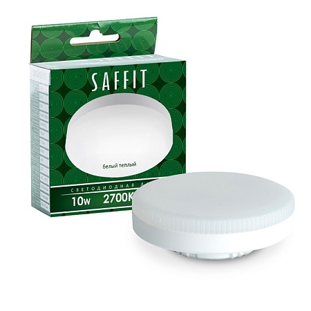 Лампа светодиодная SAFFIT SBGX5310 GX53 10W 230V 2700K - фото