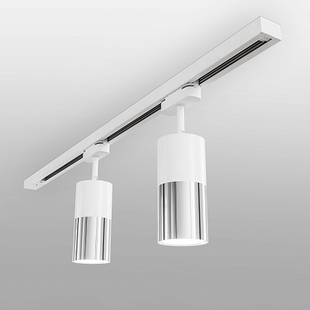 Трековый светодиодный светильник для однофазного шинопровода Avantag белый 6W 4200K LTB27 Elektrostandard - фото