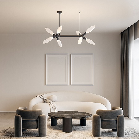 Потолочный светильник Eurosvet 30180 черный - фото