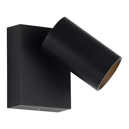 Светильник уличный настенный ST-Luce черный/белый LED 1*9W 3000K SL9515.401.01 - фото