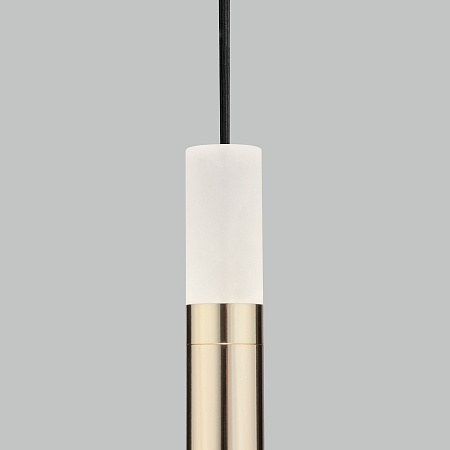 Подвесной светильник Eurosvet 50210/1 LED золото - фото