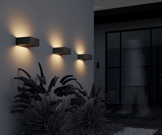 Настенный светильник (бра) Outdoor Cont O464WL-L18GF3K - фото