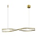 Светильник подвесной ST-Luce Латунь/Прозрачный LED 1*25W 4000K SL6205.323.01 - фото