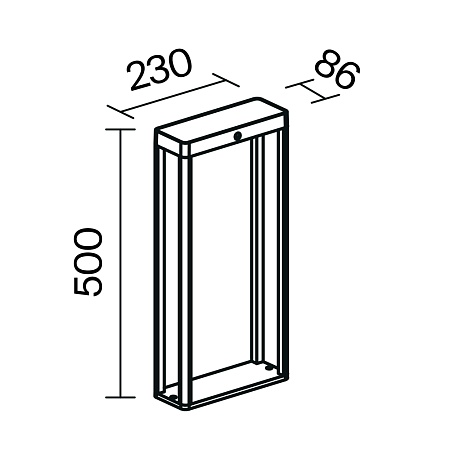 Ландшафтный светильник Outdoor OSL456FL-L2GF3K - фото