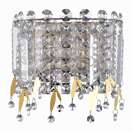 Бра ST-Luce Золотистый/Прозрачный E14 2*40W SL1655.201.02 - фото