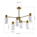 Светильник потолочный Латунь/Белый E14 6*60W SLE1139-302-06 - фото