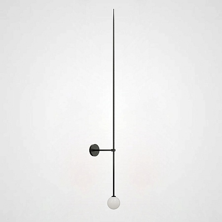 Настенный Светильник Lines Ball 200 Black Imperiumloft 178056-26 - фото