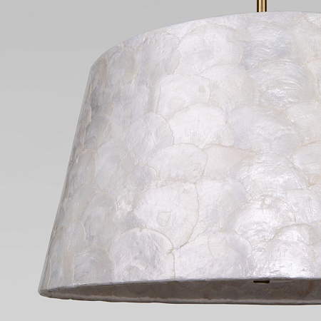 Подвесной светильник Eurosvet 101013/5 латунь/перламутр - фото