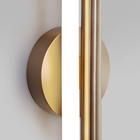 Настенный светильник Eurosvet 50265 LED латунь - фото