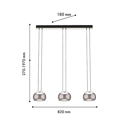 Потолочная люстра Favourite 4376-3P - фото