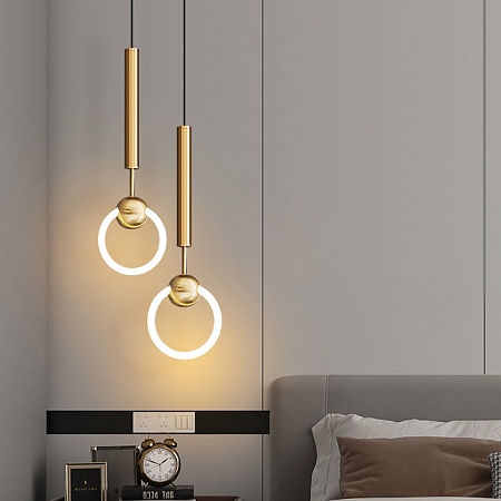 Подвесной Светильник Finnur Ring D20 Brass Imperiumloft 240165-23 - фото