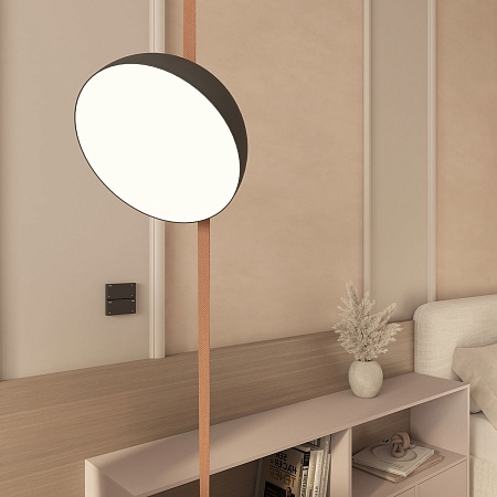 DK7201-DG Накладная настенная панель управления для светильников Air 3000-5000K, серия Control, IP20, CR2032 3V x 2, темно-серый, пластик - фото