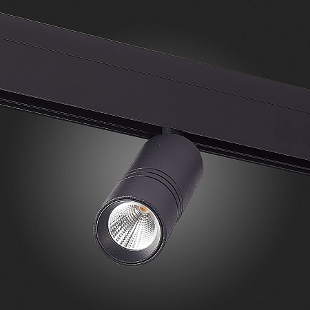 Магнитный трековый светильник Черный LED 1*12W 4000K 1 020Lm Ra>90 36° IP20 D44xH130 48 ST365.446.12 - фото