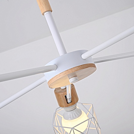 Потолочная Люстра Corf B3 White 5 Lamps Imperiumloft 189479-26 - фото