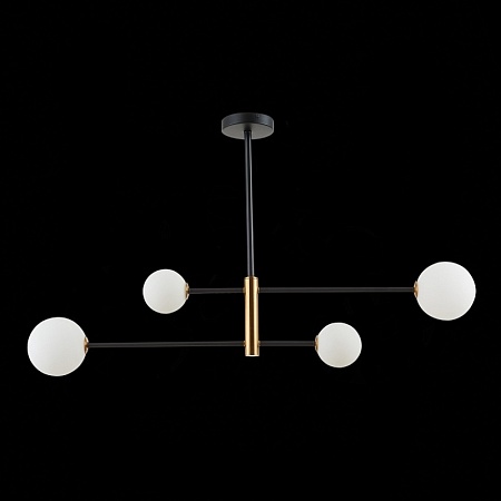 Светильник потолочный Черный, Бронза/Белый G9 4*5W SLE220103-04 - фото