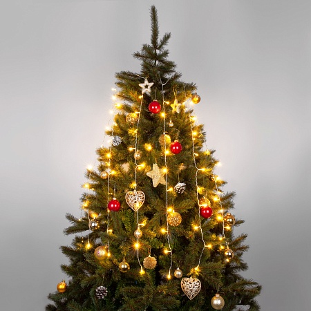 Гирлянда Eurosvet 200-001 теплый белый - фото