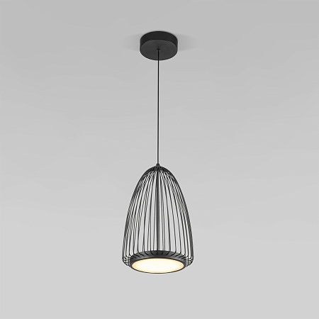 Подвесной светильник Eurosvet 40009/1 LED черный - фото