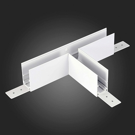 Коннектор T-образный для подвесного / накладного магнитного шинопровода ST-Luce Белый ST007.579.00 - фото