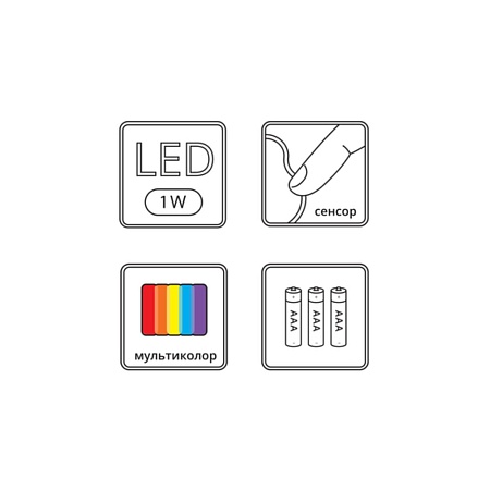 Ночник Arte Lamp TILLY A7373LT-1WH - фото