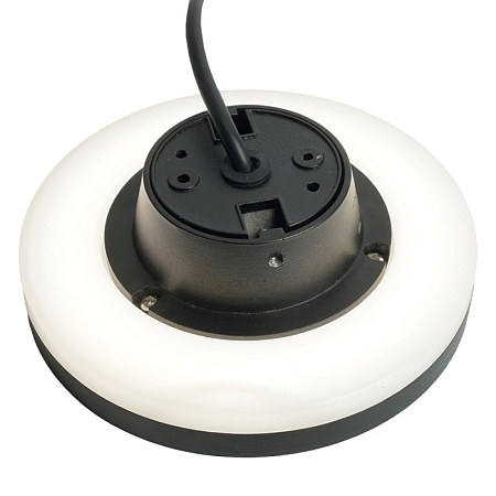 Светильник уличный светодиодный Feron DH104, 7W, 450Lm, 4000K, черный - фото