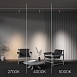 Трековый светильник Technical FOCUS LED TR197-3-20WCCT-M-W - фото