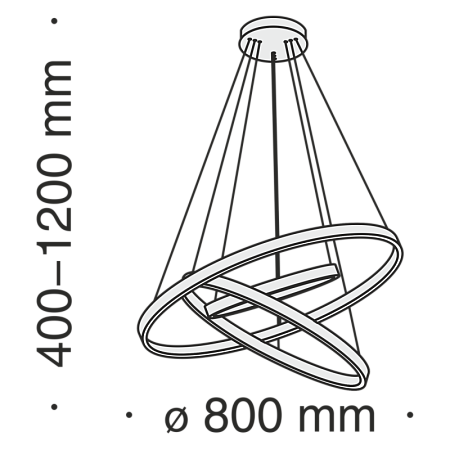 Подвесной светильник Maytoni Rim MOD058PL-L100W4K - фото