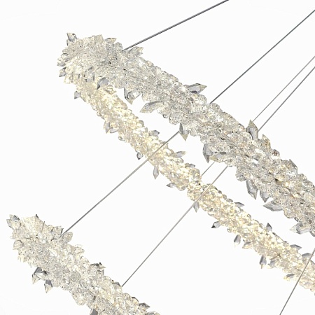 Люстра подвесная ST-Luce Золотистый/Прозрачный LED 1*80W 3000 - 6500K SL6105.203.02 - фото