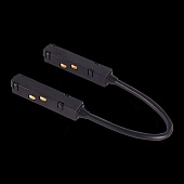 Коннектор питания угловой для магнитного шинопровода ST-Luce Черный ST006.449.00