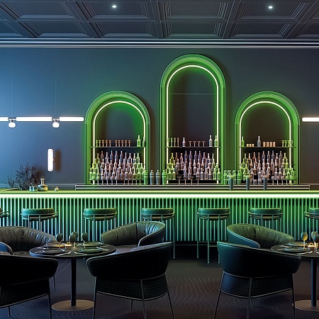 Светодиодная COB лента Feron LS530 320SMD(2110) 10Вт/м 24V 5000*8*1.8мм IP20, зеленый - фото