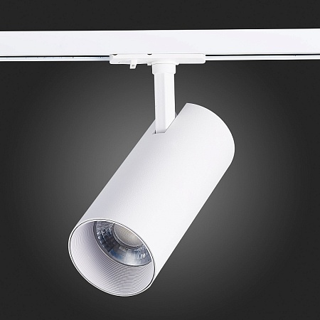 Св-к трек. Белый LED 1*30W 4000K 2 700Lm Ra≥90 36° IP20 L177xW77xH204 100-240V ST350.546.30.36 - фото