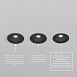 DK3061-BK Встраиваемый светильник, IP 20, 10 Вт, GU5.3, LED, черный/черный, пластик - фото