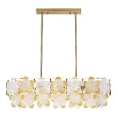 Светильник подвесной ST-Luce золотистый/Прозрачный, январный E14 8*60W SL6240.203.08