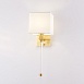Бра Regina Andrew Crystal Sconce Brass Imperiumloft 149048-22 - фото