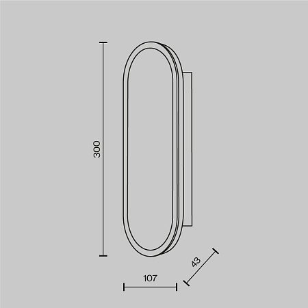 Настенный светильник (бра) Maytoni MOD429WL-L15BSK - фото