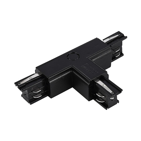 Т-образный токоподвод правый 2 для трехфазного шинопровода ST-Luce Черный ST030.409.16R2 - фото