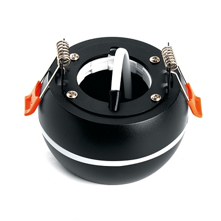 Светильник потолочный Feron HL356 12W, 230V, GX53, черный - фото