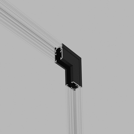 Коннектор угловой внутренний для накладного шинопровода Mini Magnetic 85180/00 - фото